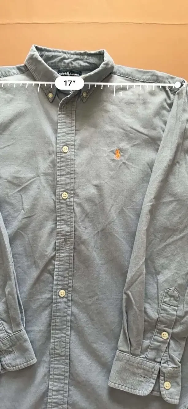 Polo Ralph Lauren Men's Long Sleeve Corduroy Button-Down Shirt